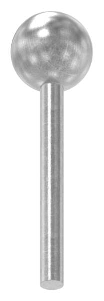 Ball head bolt Ø 5.5/19 mm | Steel S235JR, raw