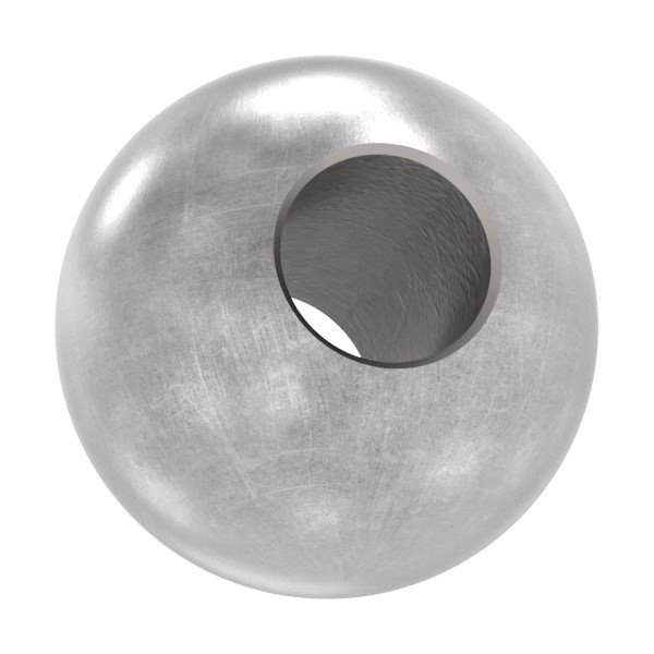 Annicer ball | Ø 10 mm head | Ø 4 mm bore | steel S235JR, raw