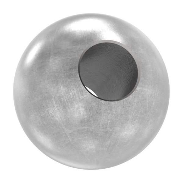 Annicer ball | Ø 13 mm head | Ø 6 mm bore | steel S235JR, raw