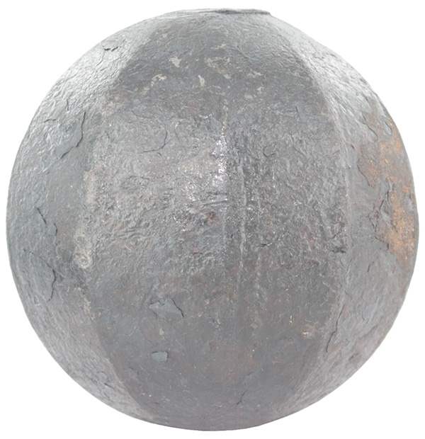 Solid ball Ø 30 mm | hammered | steel S235JR, raw