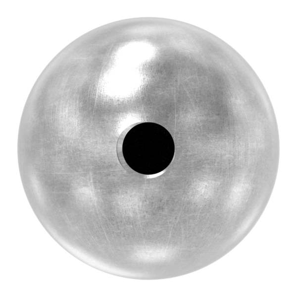 Ball Ø 25 mm | solid smooth | with thread M6 | steel S235JR, raw