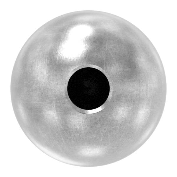 Ball Ø 25 mm | solid smooth | with thread M8 | steel S235JR, raw