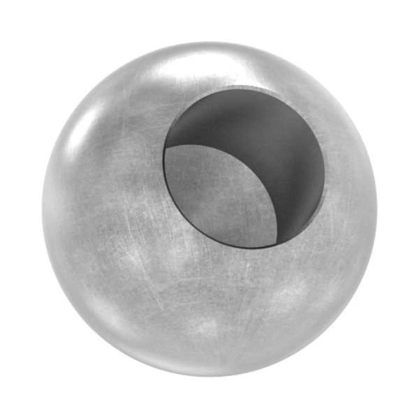 Ball Ø 25 mm | with blind hole 12.2 mm | steel S235JR, raw