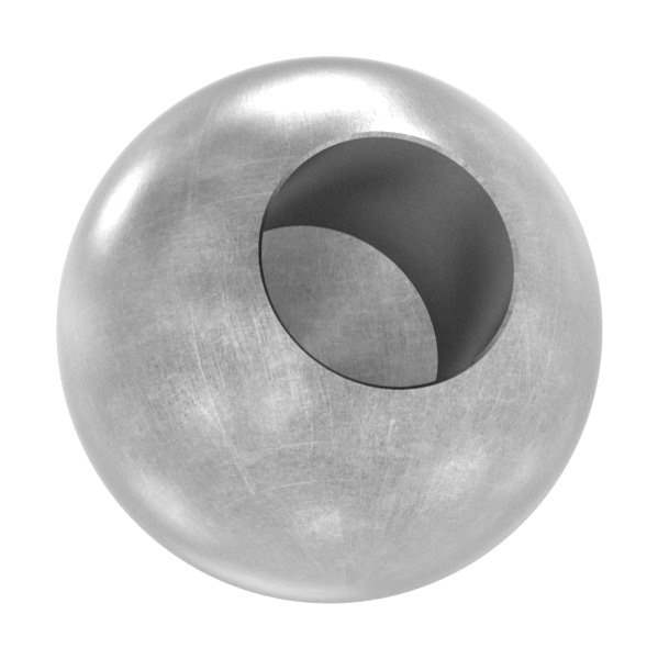 Ball Ø 30 mm | with blind hole 14.2 mm | steel S235JR, raw