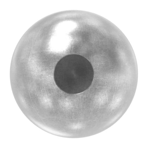 ball Ø 40 mm | with blind hole 12.3 mm | steel S235JR, raw