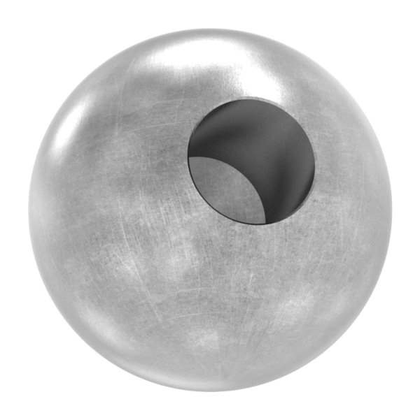 Ball Ø 40 mm | with blind hole 14.2 mm | steel S235JR, raw