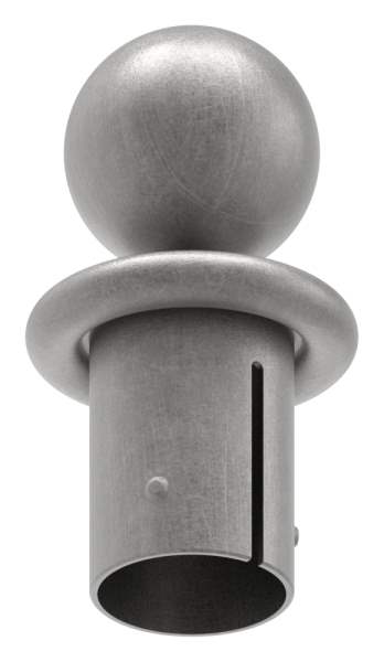 Ball tube knob for Ø 48.3x2.5-2.9 mm | Steel S235JR, raw