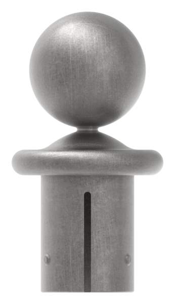 Ball tube knob for Ø 48.3x2.5-2.9 mm | Steel S235JR, raw