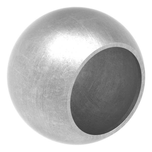 End ball Ø 40 mm | for Ø 26.9 mm| Steel S235JR, raw