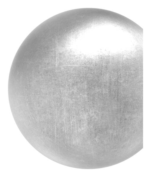 End ball Ø 40 mm | for Ø 26.9 mm| Steel S235JR, raw