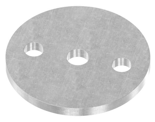 Anchor plate | Dimensions: Ø 80x6 mm | Steel (Raw) S235JR
