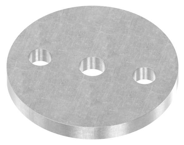 Anchor plate | Dimensions: Ø 80x8 mm | Steel (Raw) S235JR