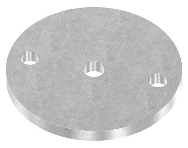 Anchor plate | Dimensions: Ø 100x8 mm | Steel (Raw) S235JR