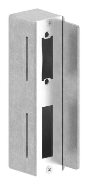 Counter box | dimensions: 172x45x40 mm | steel (raw) S235 JR