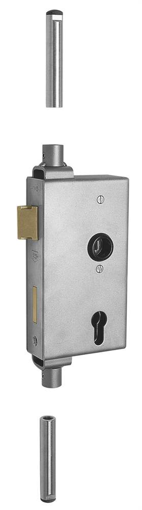 Lock case | for multi-point locking | dimensions: 40x94x173 mm | steel S235JR, raw