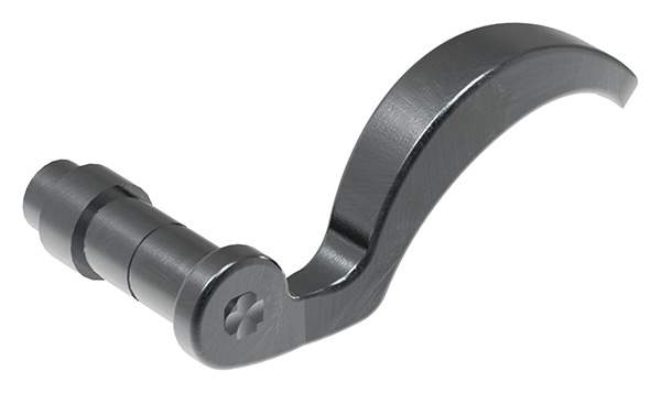 Lever handle | Alignment: right | Dimensions: 122x65x70 mm | Steel S235JR