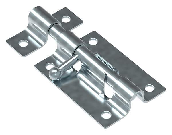 Gate bolt | length: 80 mm | galvanized | to screw on