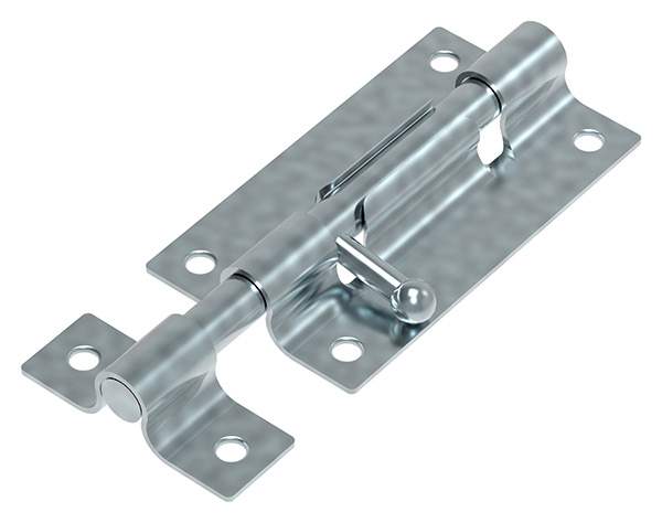 Gate bolt | length: 100 mm | galvanized | to screw on