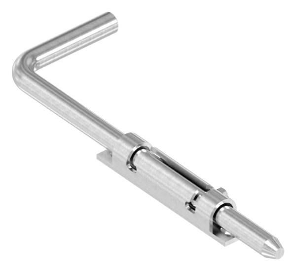 Floor slider | gate bolt | length: 300 mm | V2A | to screw on