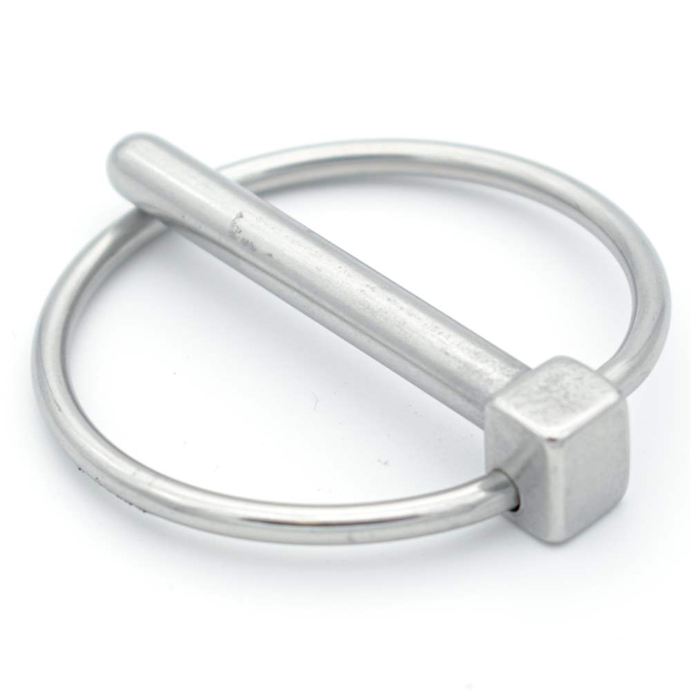 Linch pin | with ring | inner diameter: 39 mm - 43.4 mm | V4A