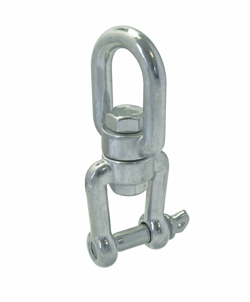 Swivel shackle | eye-fork | length: 60 mm - 229 mm | V4A