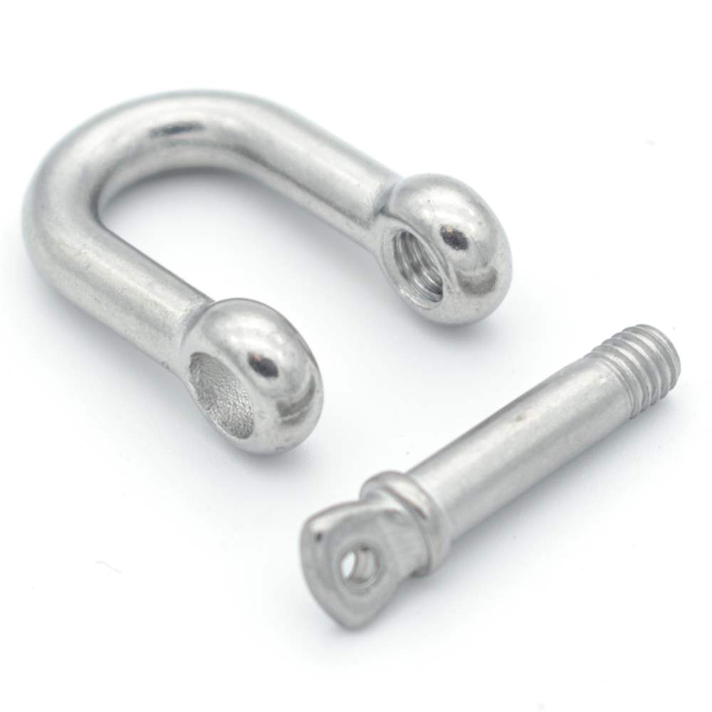 Round shackle | For rope 3 mm - 25 mm | V4A