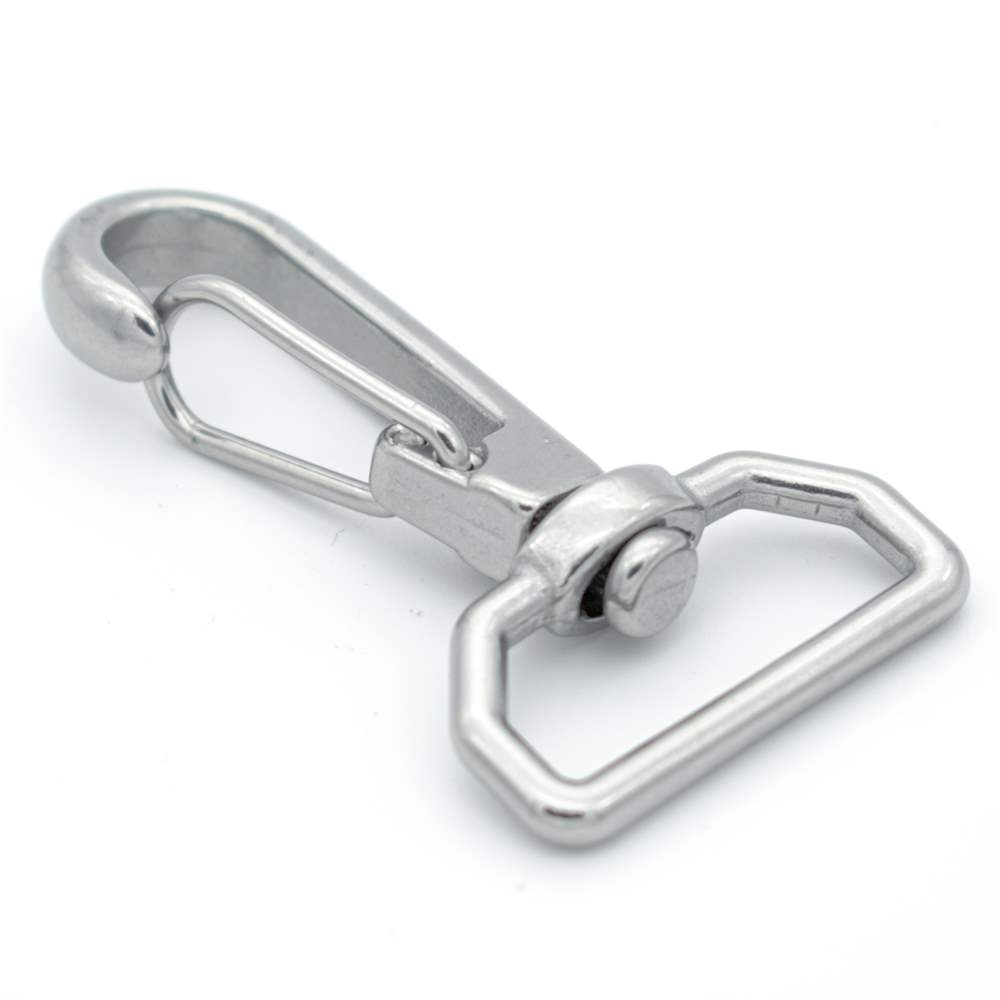 Belt hook | with swivel | width eyelet: 25 mm | V4A