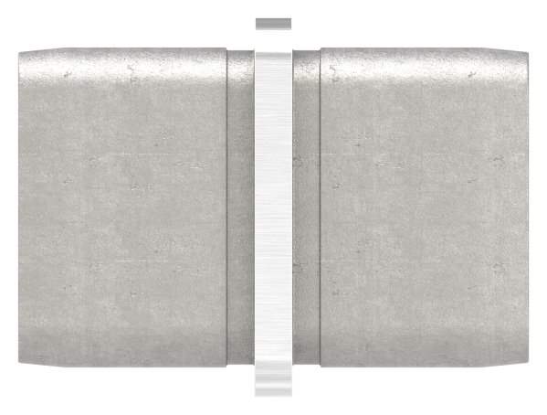 Connector for pipe 40x40x3mm, V4A