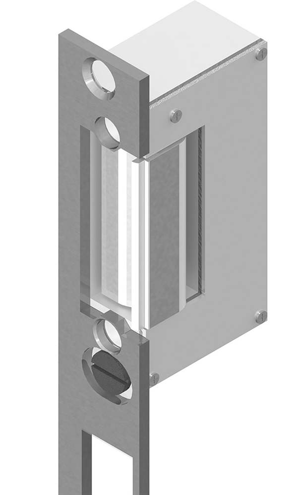 Electric door opener, with unlocking and arret