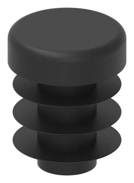 Plastic cap for round tube 12mm