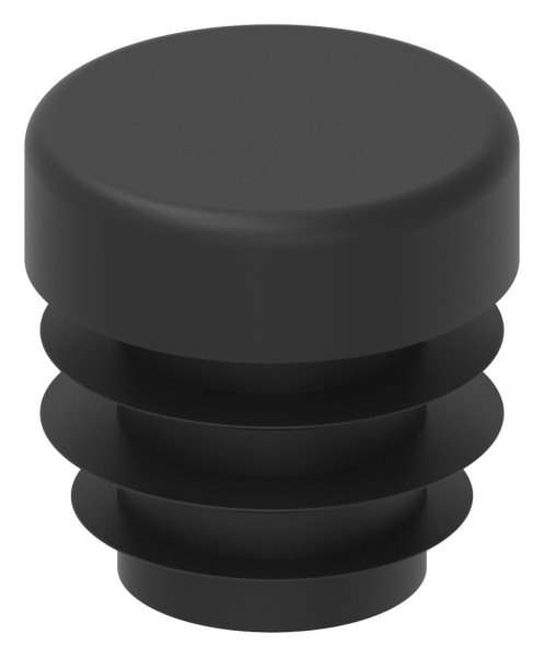 Plastic cap for round tube 16mm
