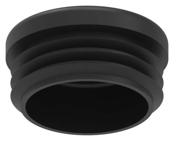 Plastic cap for round tube 33.7mm