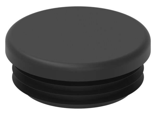 Plastic cap for round tube 42.4mm
