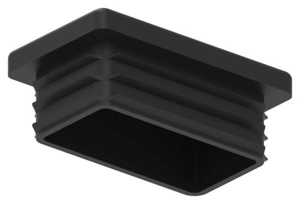Plastic cap for rectangular tube 50x30mm
