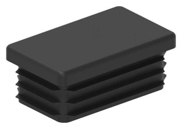 Plastic cap for rectangular tube 50x30mm