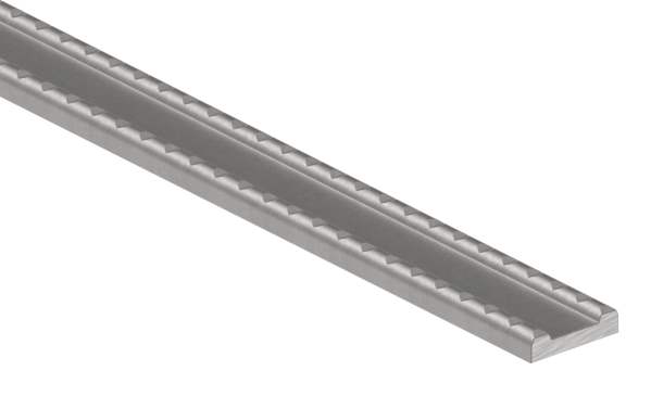 Hespene iron grooved 30 x 8 x 4mm; length 3m
