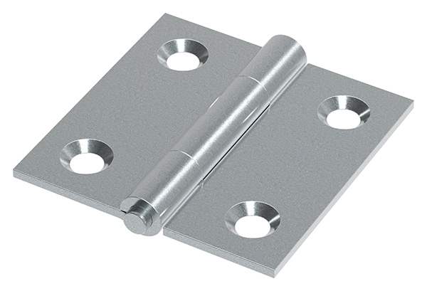 Hinge 50 x 50mm with removable pin