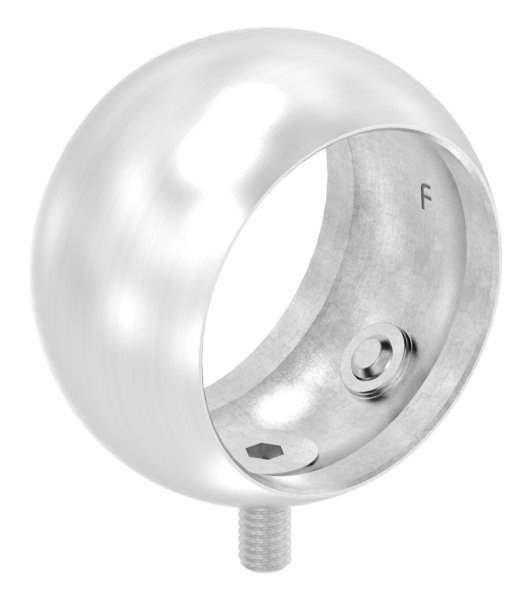 Ball ring for handrail bracket for tube 42.4mm, V4A