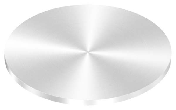 Circular blank Ø 200 x 8mm, with circular grinding, V2A