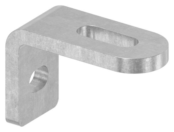Angle weld-on tab, 60 x 40 x 25 x 6mm