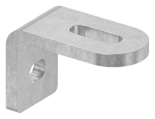 Angle weld-on tab, 60 x 40 x 30 x 6mm