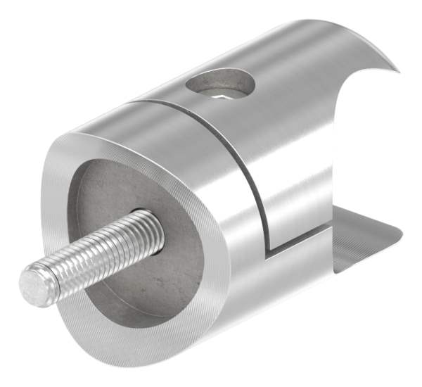Sheet metal holder for clamping profile 27mm connection: 48.3mm