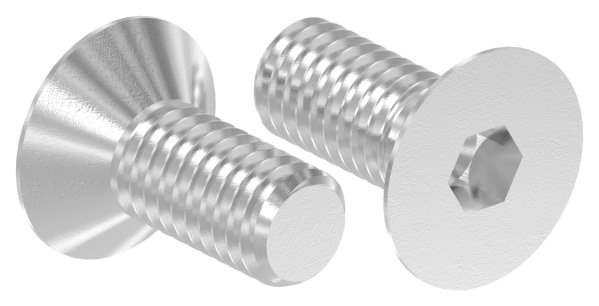 Countersunk screw M6 x 14 A2 ISO 10642