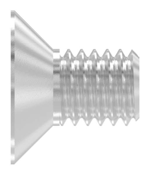 Countersunk screw M6 x 10, A4, ISO 10642