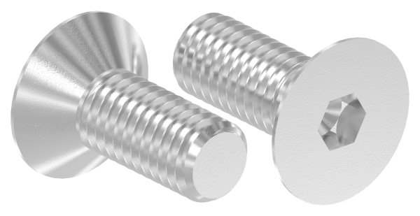 Countersunk screw M8 x 20, A2, ISO 10642